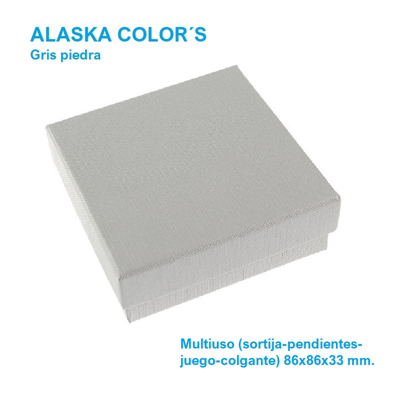 Alaska Color's multipurpose STONE GRAY 86x86x33 mm.